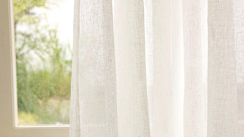 Light Blocking Linen Curtains