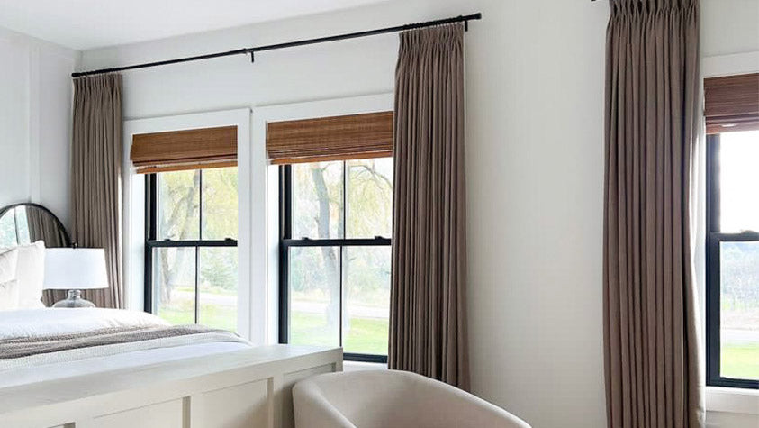 How to clean linen drapes curtains