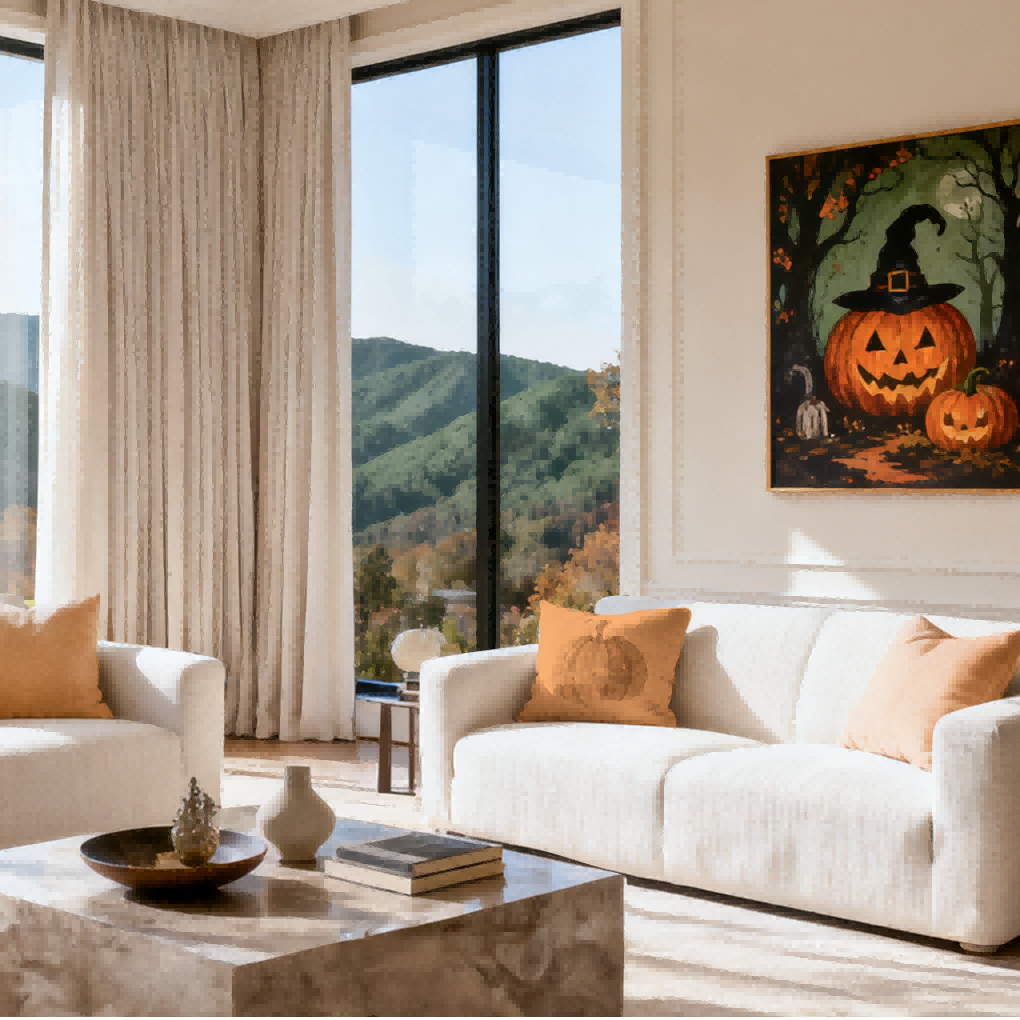 Spooky Elegance: Halloween Home Styling Ideas