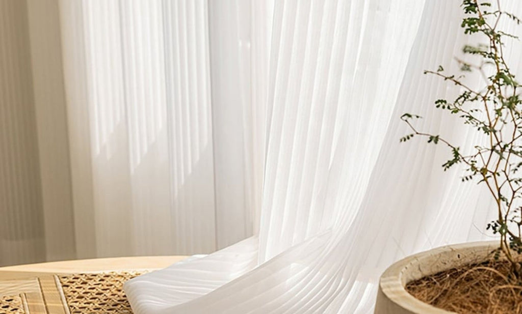 Different Ways to Hang Sheer Curtains