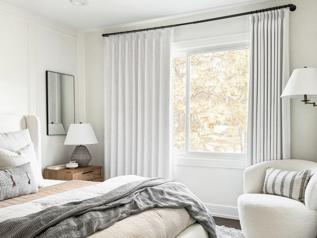Bedroom Refresh with Blackout Curtains