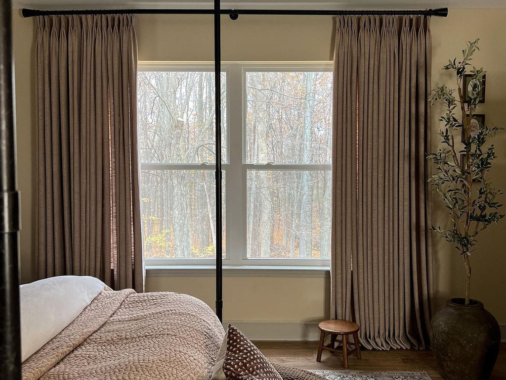 Extra Long Curtains: Luxurious Pleats And The Blackout Effect