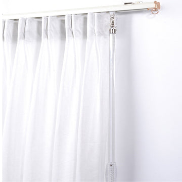 30" FIBERGLASS DRAPERY BATON With Stainless Steel Hook OUR STRONGEST