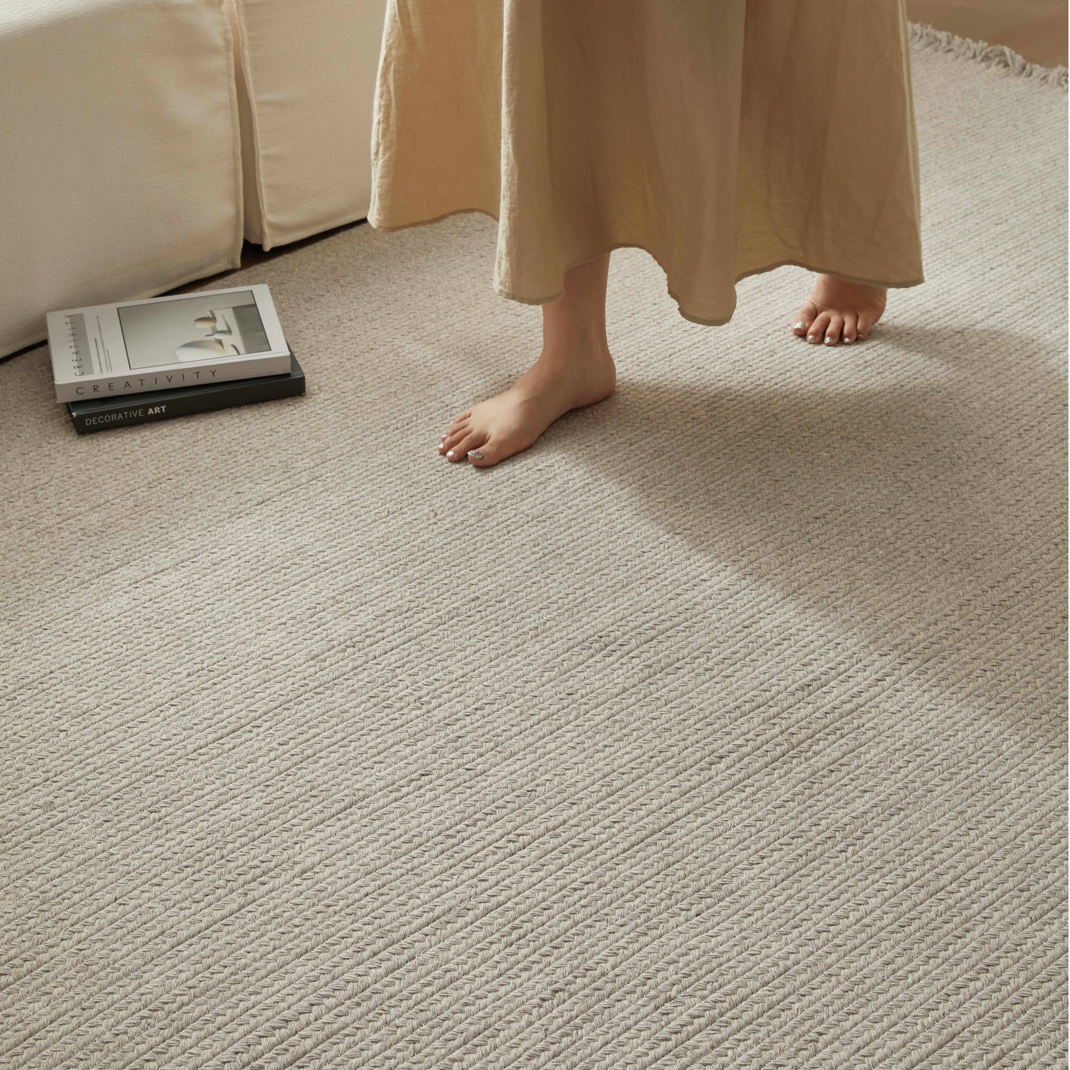 Mute Color Rugs REMO Custom Wool Rugs Handmade Carpet Natural Multi Color – Homerilla