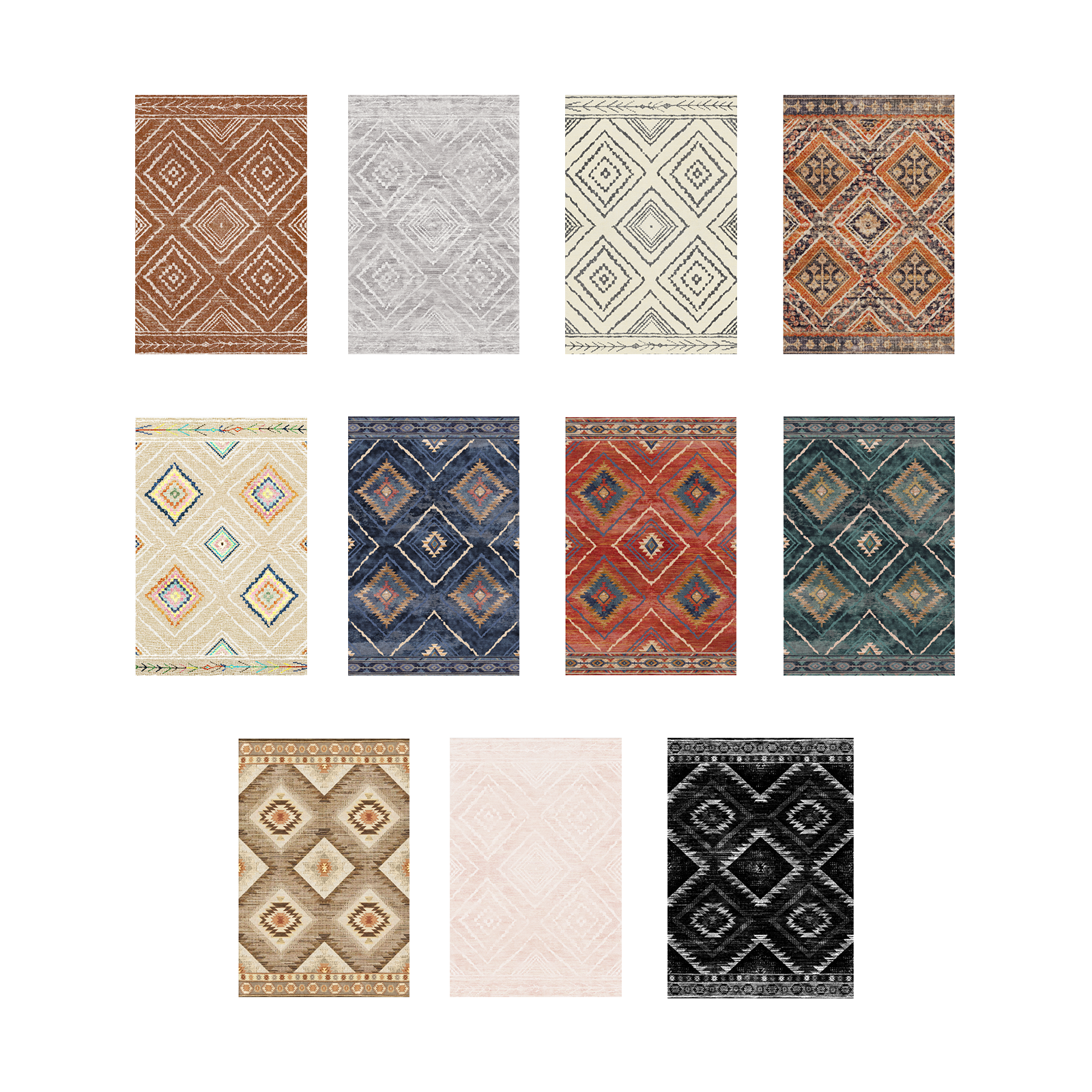 Center Rug Samples Custom Rug Washable Carpet Sample Box – Homerilla
