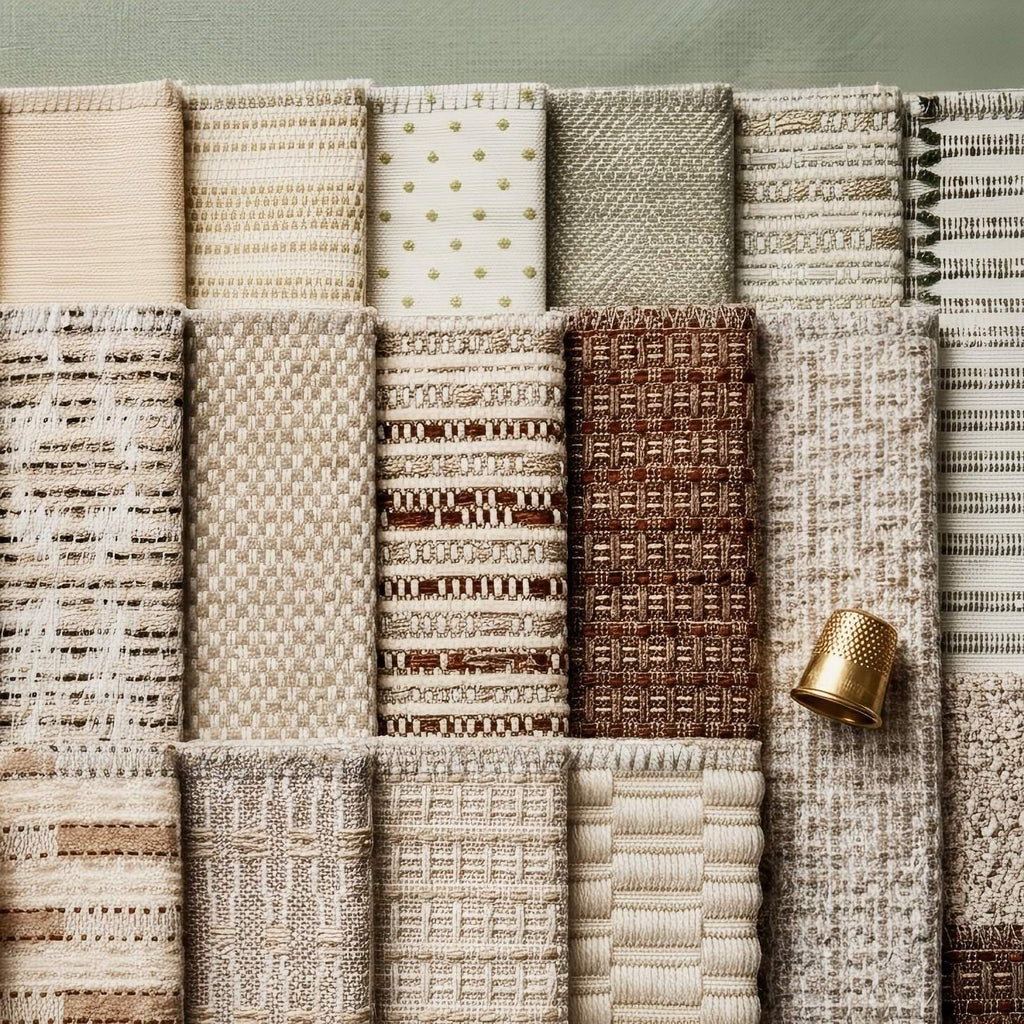 Cecile Wool Curtains Luxury Jacquard Custom Drapes for Living Room & B ...